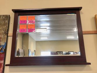 New Classic Mckenzie Espresso Finish Rectangular Mirror