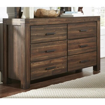 Modus Meadow Rosewood 6-Drawer Dresser