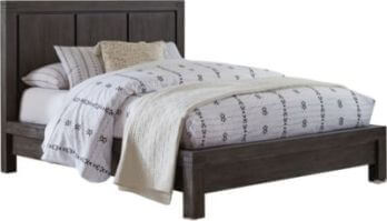 Modus Meadow Graphite Hardwood Queen Platform Bed