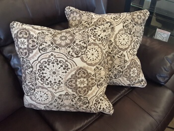 Medallion Throw Pillow in Rich Earth Tones