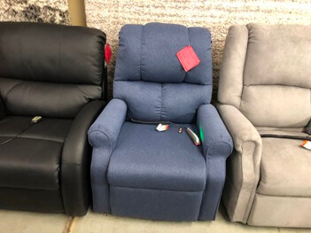 Mega Motion MM2001 Lift Chair in Pocono Midnight