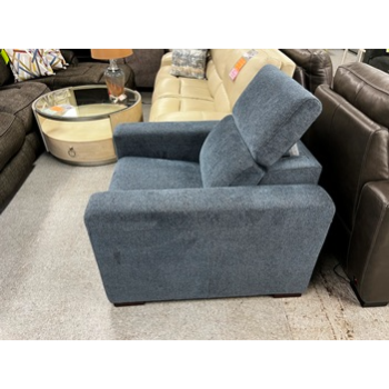 Jason Furniture Midnight Fabric Dual Power Recliner