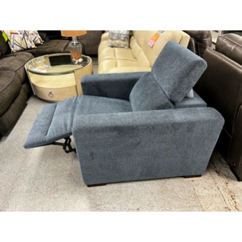 Jason Furniture Midnight Fabric Dual Power Recliner