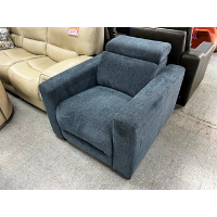 Jason Furniture Midnight Fabric Dual Power Recliner