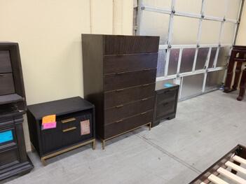 Millworks Derwick Espresso Finish Nightstand