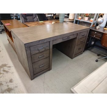 Modus Modern Loft Grey Executive Desk