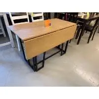 Stanley Ranger Light Ash & Black Drop-Leaf Dining Table