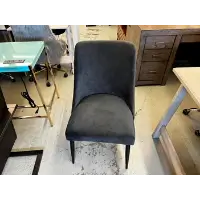 Modus Nerton Grey Velvet Side Chair