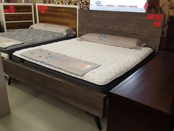 Modus Nevada Dark Pine King Platform Bed