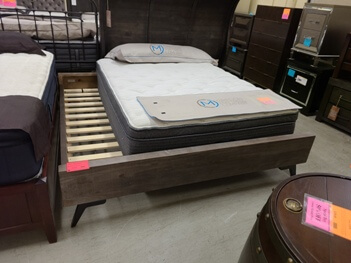 Modus Nevada Dark Pine King Low Profile Bed