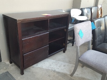 Modus Nevis Espresso Finish Media Chest (blemishes)