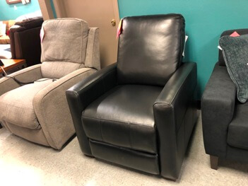 Northridge Home Leather Power Recliner with Power Headrest