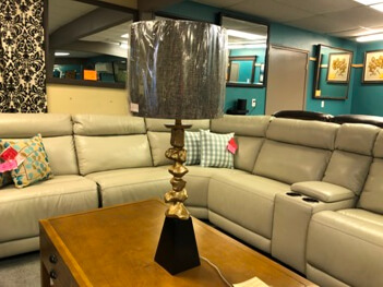Gold Nugget Table Lamp