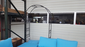 Arched Garden Arbor
