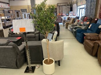 Faux 6.5-Foot Olive Tree