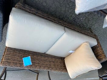 Casual Living PVC Wicker Chaise