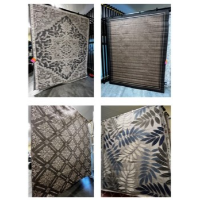 Designer Indoor/Outdoor Area Rug Approximately 5 x 7 or 8