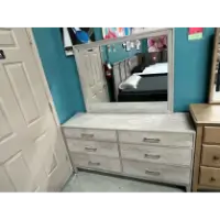 Palmera Grey Dresser with Mirror