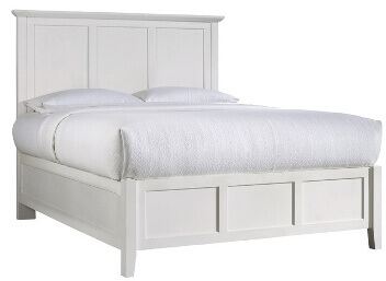 Modus Paragon White King Bed (blemished)