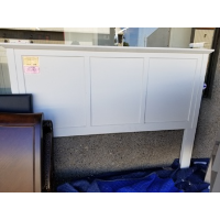 Modus Paragon White Cal King Headboard (blemished)