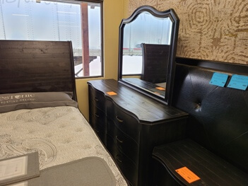 Modus Charles 6-Drawer Dresser with Mirror