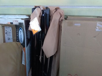 Beige Pop-Up Tent