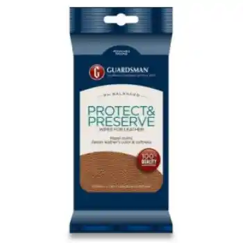 Guardsman Protect & Preserve Wipes for Leather (6 pack)
