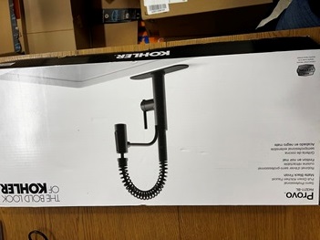 Kohler Provo Black Faucet
