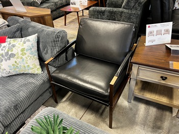 Ashley Puckman Black Accent Chair