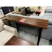 Modus Jennings Redwood Live Edge Look Console Table