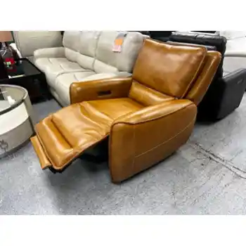 Violino Rangers Russett Leather Dual Power Recliner