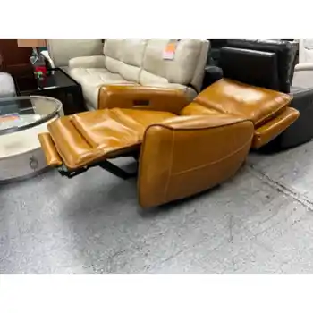 Violino Rangers Russett Leather Dual Power Recliner