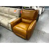 Violino Rangers Russett Leather Dual Power Recliner