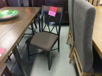 Homelegance Sage Rustic Hardwood & Metal Side Chair
