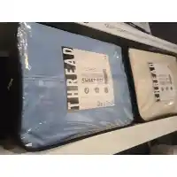 BedTech Sapphire Blue Brushed Microfiber Full Sheet Set