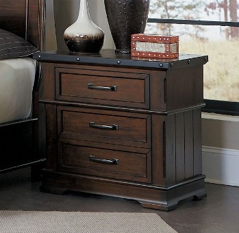 Homelegance Schleiger 2-Drawer Nightstand
