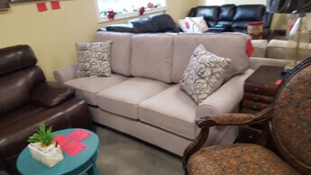 Homelegance Selkirk Sand Queen Sleeper Sofa