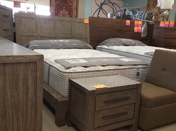 Modus Shasta Dusk Grey Queen Bed (blemish)