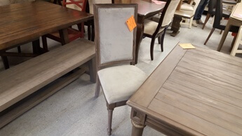 Modus Belize Silver Velvet Side Chairs (set of 2)