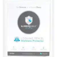 SlumberShield Tencel Queen Mattress Protector
