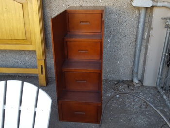 Homelegance Cherry Bunk Bed Steps