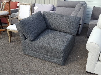 Jonathan Louis Sugarshack Charcoal Corner Chair