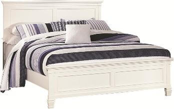 New Classic Tamarack White King Bed