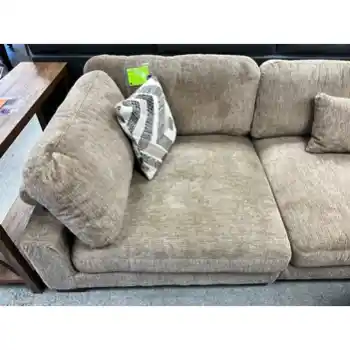 Homelegance Tinley Brown Textured Microfiber 3-Piece Sectional with Reversible Chaise