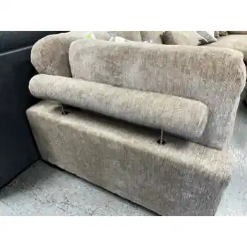 Homelegance Tinley Brown Textured Microfiber 3-Piece Sectional with Reversible Chaise