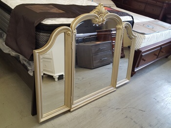 Homelegance Antoinetta Silver Tri-Fold Mirror