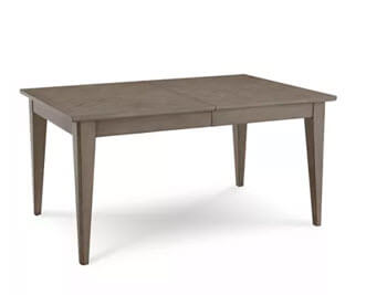 Home Meridian Tribeca Grey Dining Table with 1 Leaf (blemish)
