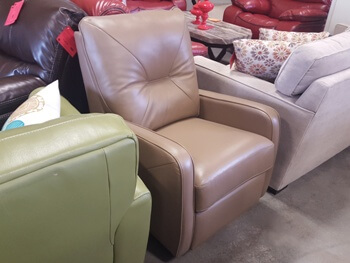 Palliser Valencia Dun Pushback Swivel Recliner