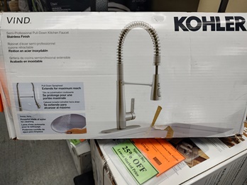 Kohler Vind Stainless Steel Faucet
