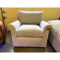 Jonathan Louis Wrenley Accent Chair in Amici Oyster